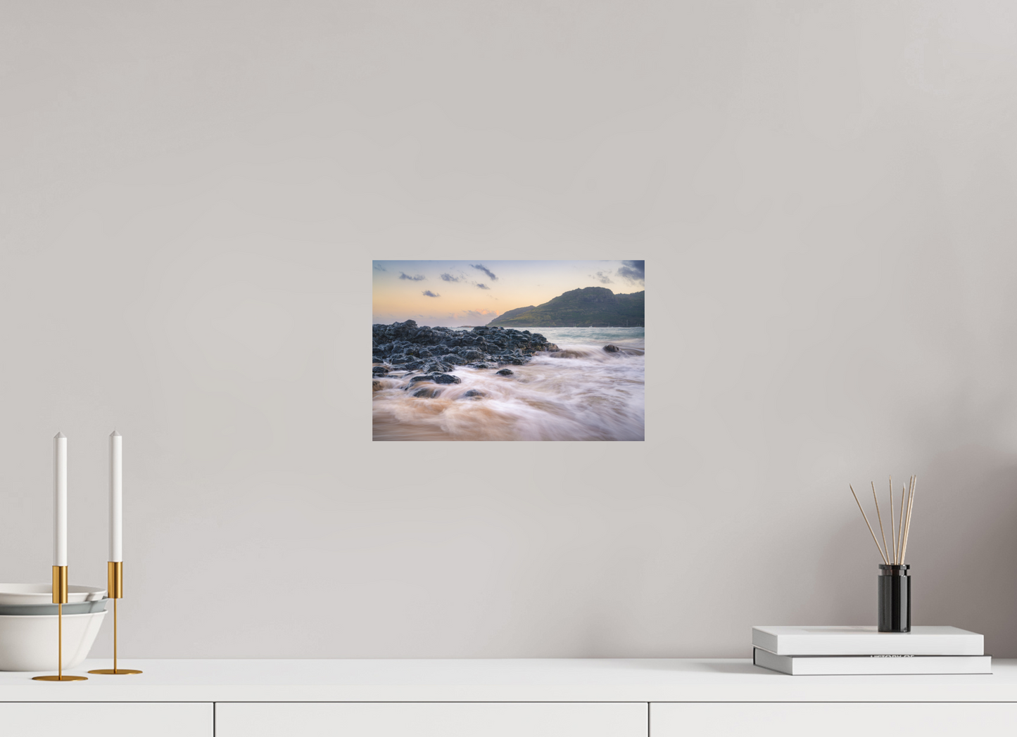 12 x 8″, Matte Photo Print on Fuji Crystal DP II Lihue Sunset