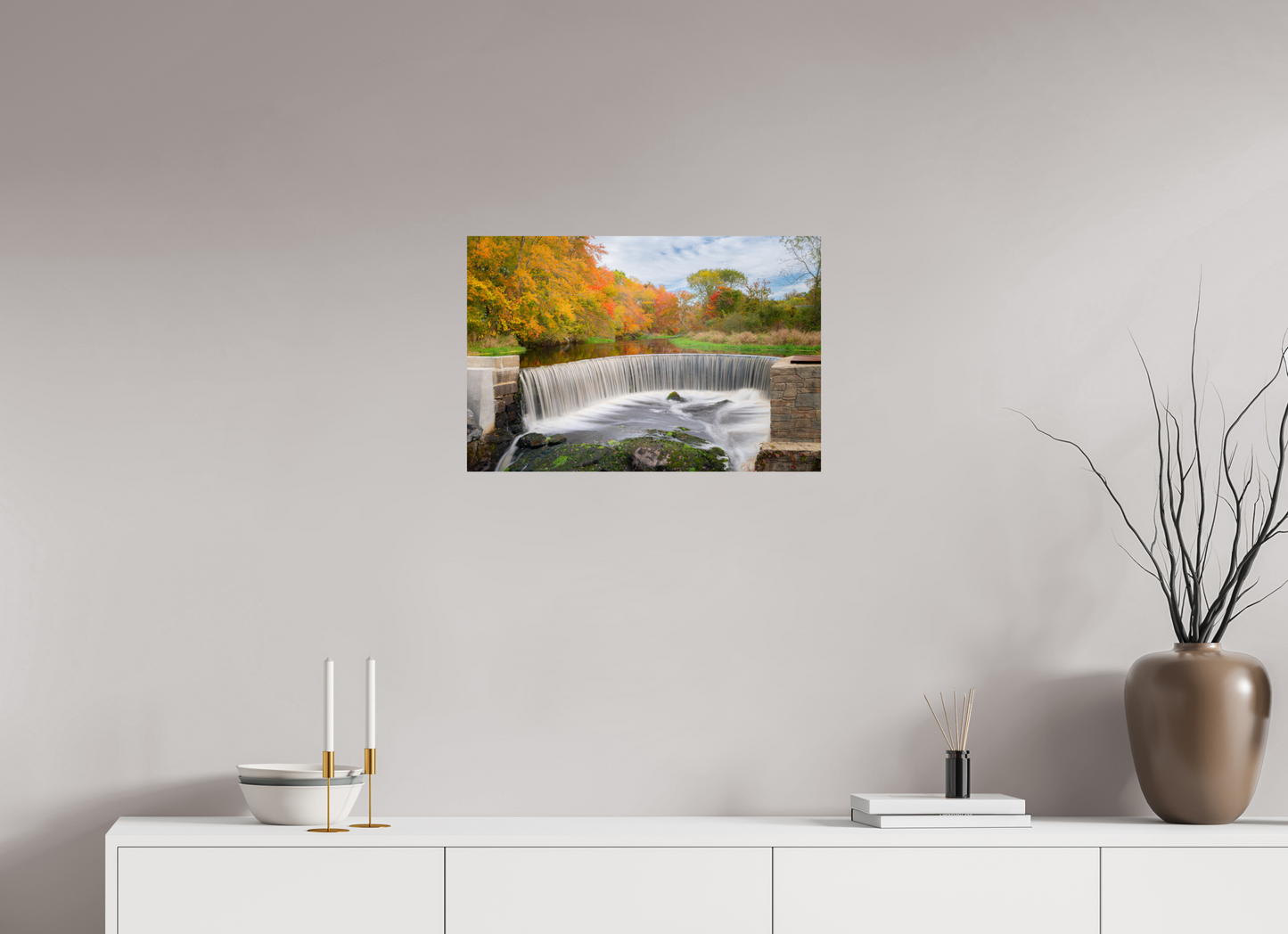 24 x 16″, Photo Print on Fujiflex High Gloss Autumn at Horseshoe Falls