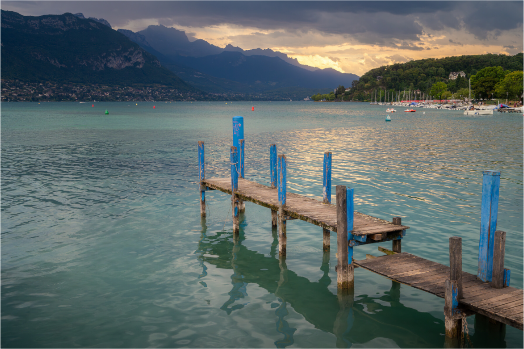 Main image Thunderstorm over Lake Annecy