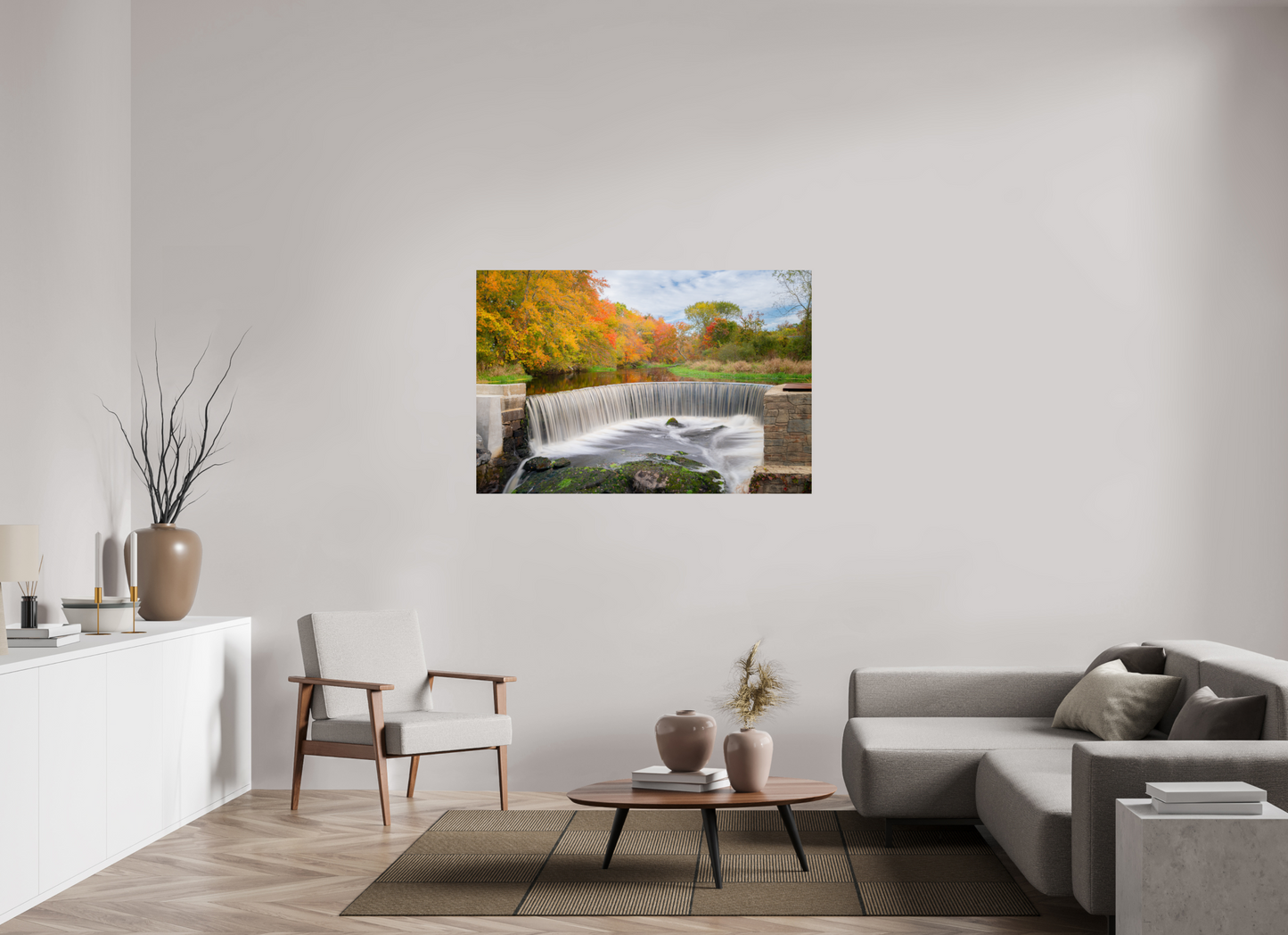 54 x 36″, Photo Print on Fujiflex High Gloss Autumn at Horseshoe Falls