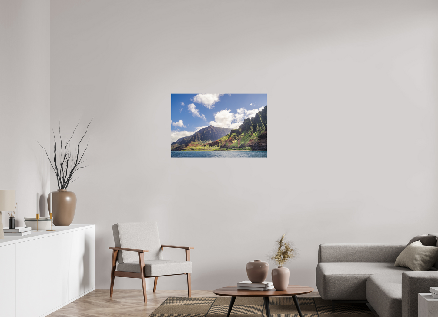 36 x 24″, Matte Photo Print on Fuji Crystal DP II The Napali Coast