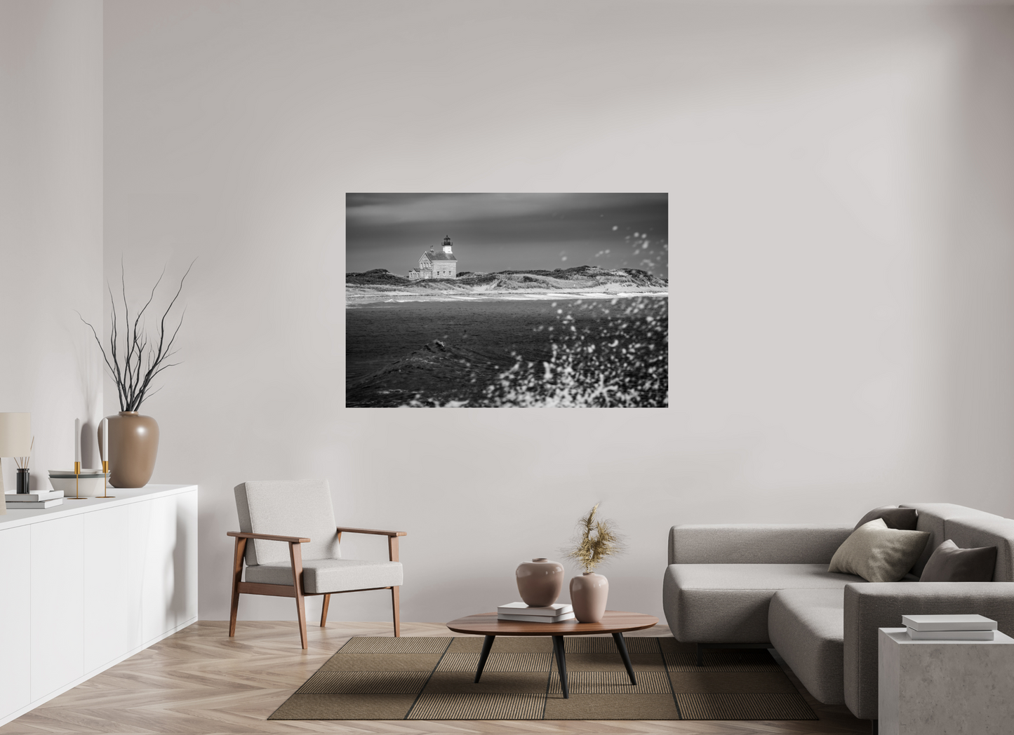 66 x 44″, Metallic Photo Print on Fuji Crystal Pearl North Lighthouse