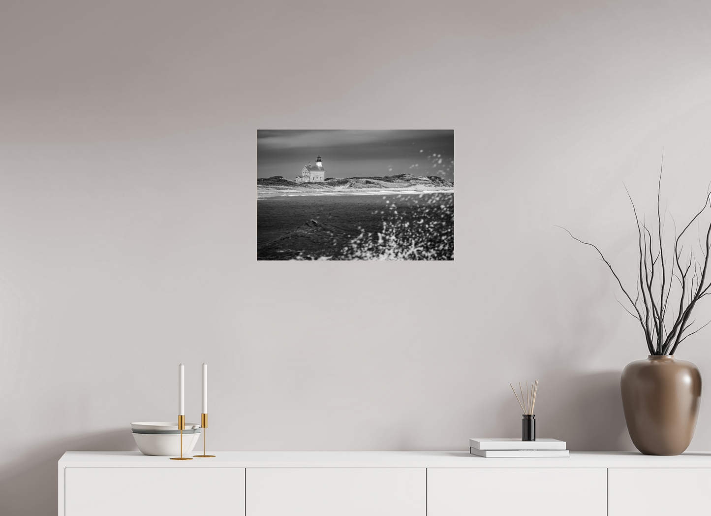 24 x 16″, Photo Print under Acrylic Glass North Lighthouse