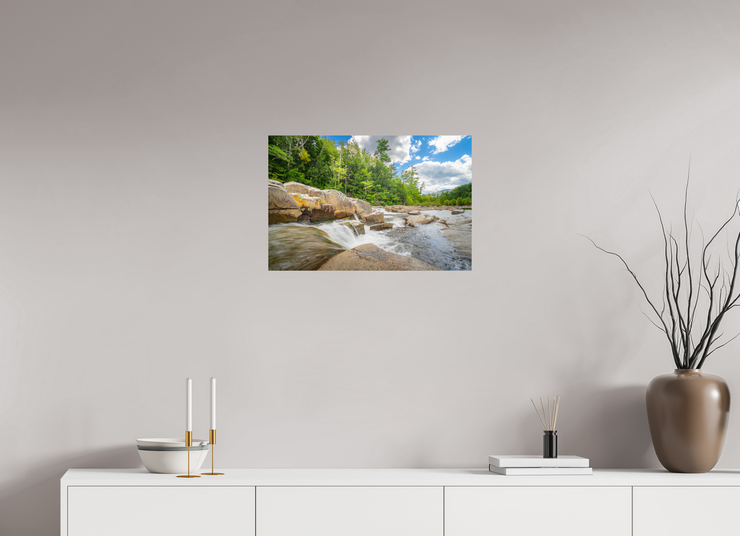 24 x 16″, Photo Print on Fujiflex High Gloss Over the Falls