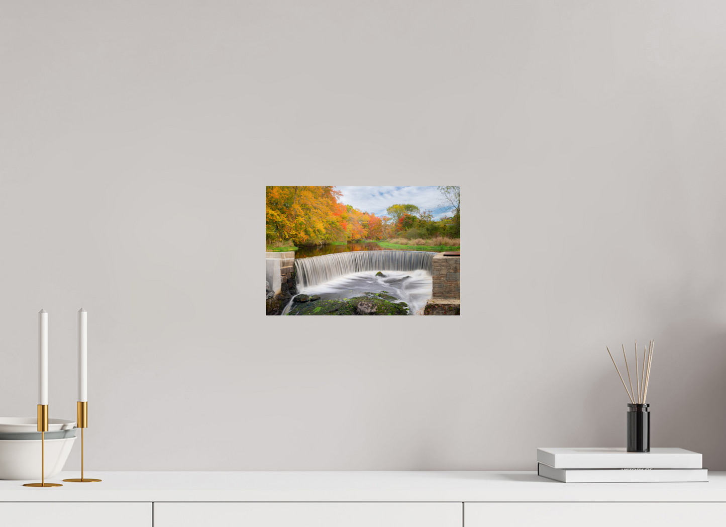 12 x 8″, Photo Print on Fuji Crystal DP II Autumn at Horseshoe Falls