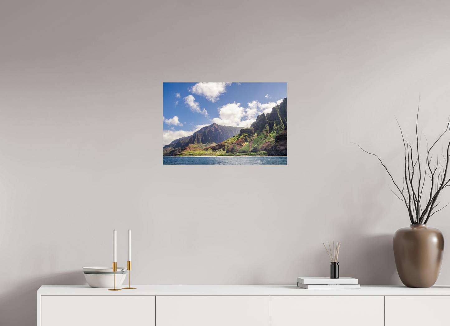 24 x 16″, Photo Print on Fujiflex High Gloss The Napali Coast