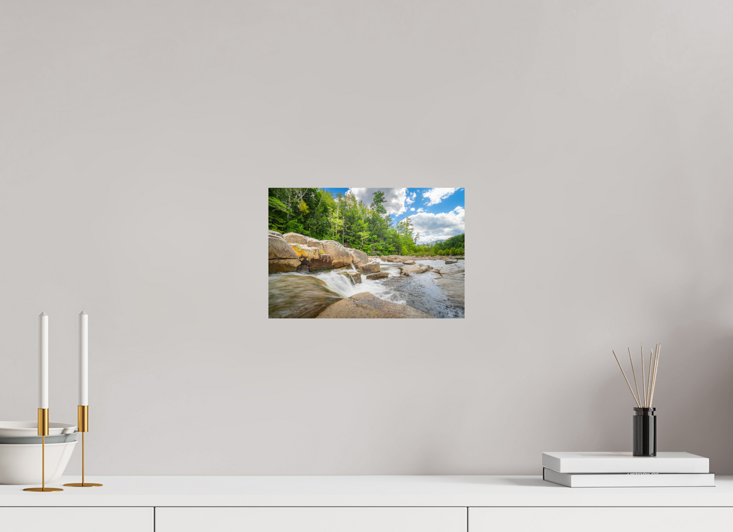 12 x 8″, Photo Print on Fujiflex High Gloss Over the Falls