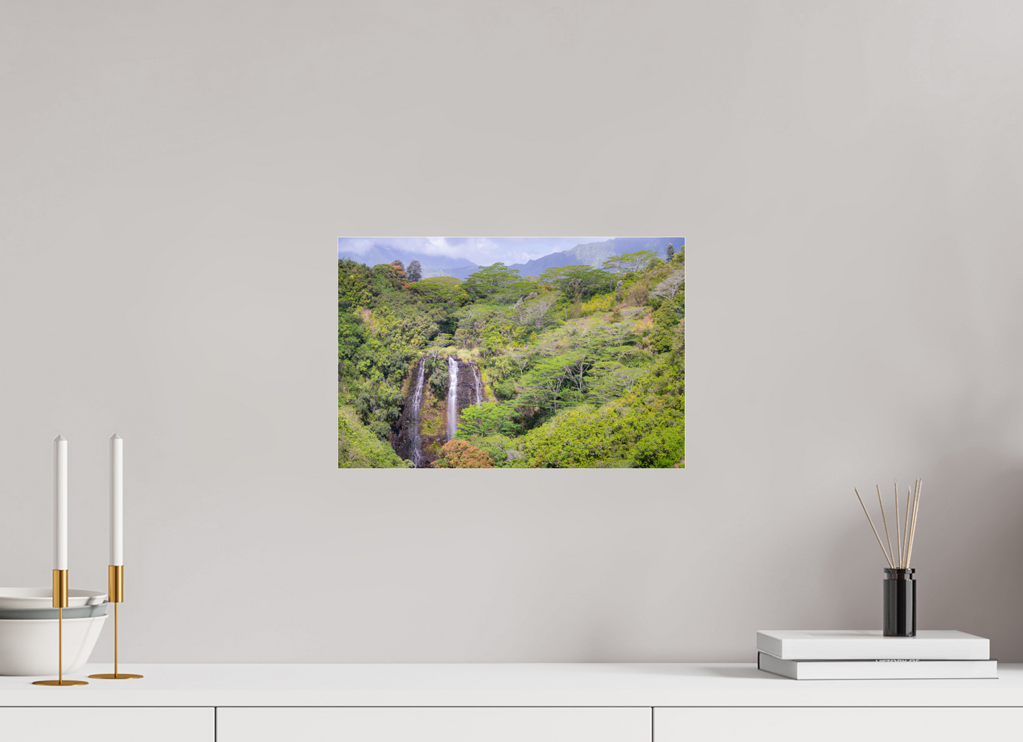 15 x 10″, Photo Print under Acrylic Glass Opeka Falls