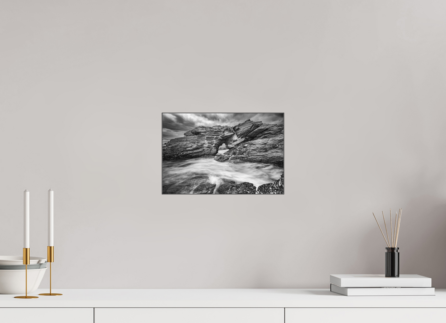 12 x 8″, Photo Print under Acrylic Glass with Black Slimline Case The Gateway