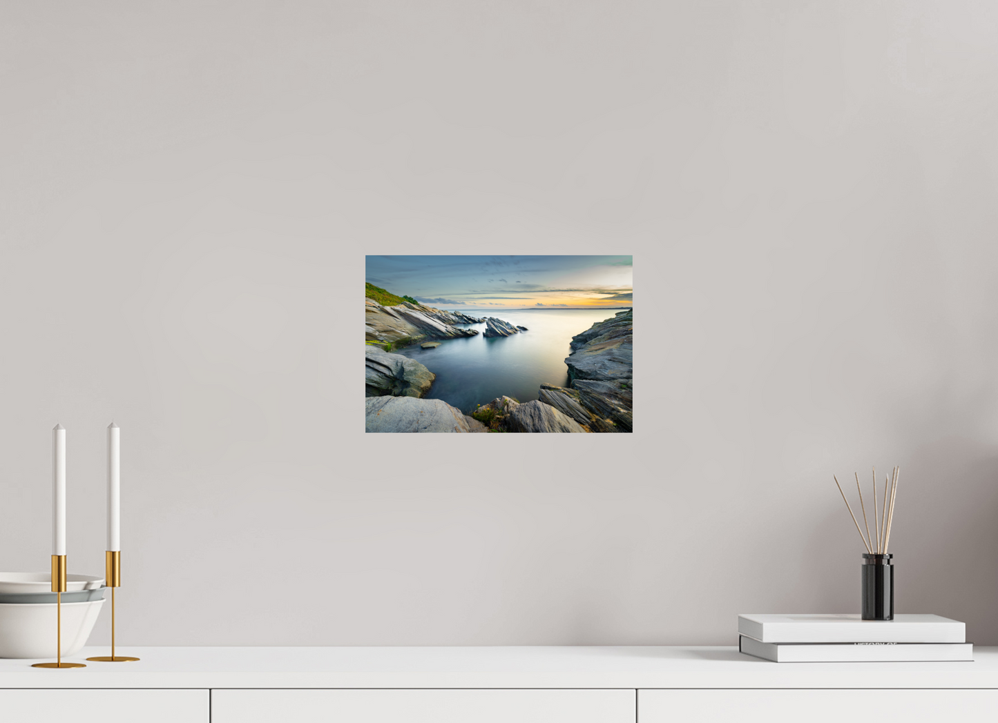 12 x 8″, Metallic Photo Print on Fuji Crystal Pearl Sunset and Solitude
