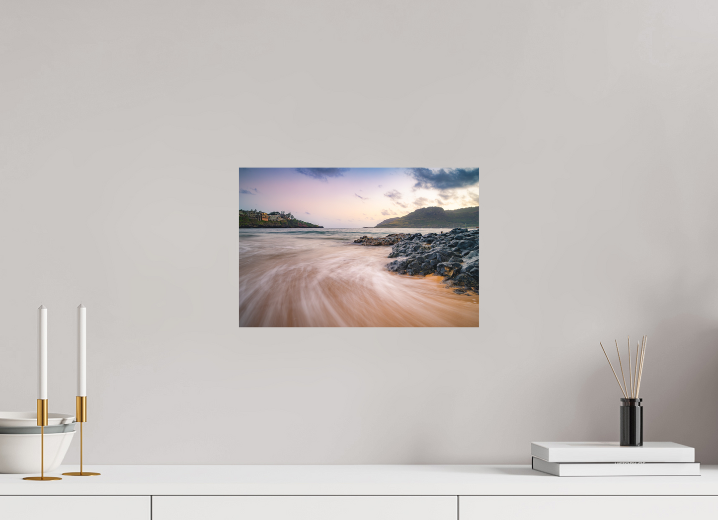 15 x 10″, Matte Photo Print on Fuji Crystal DP II Waves Retreating