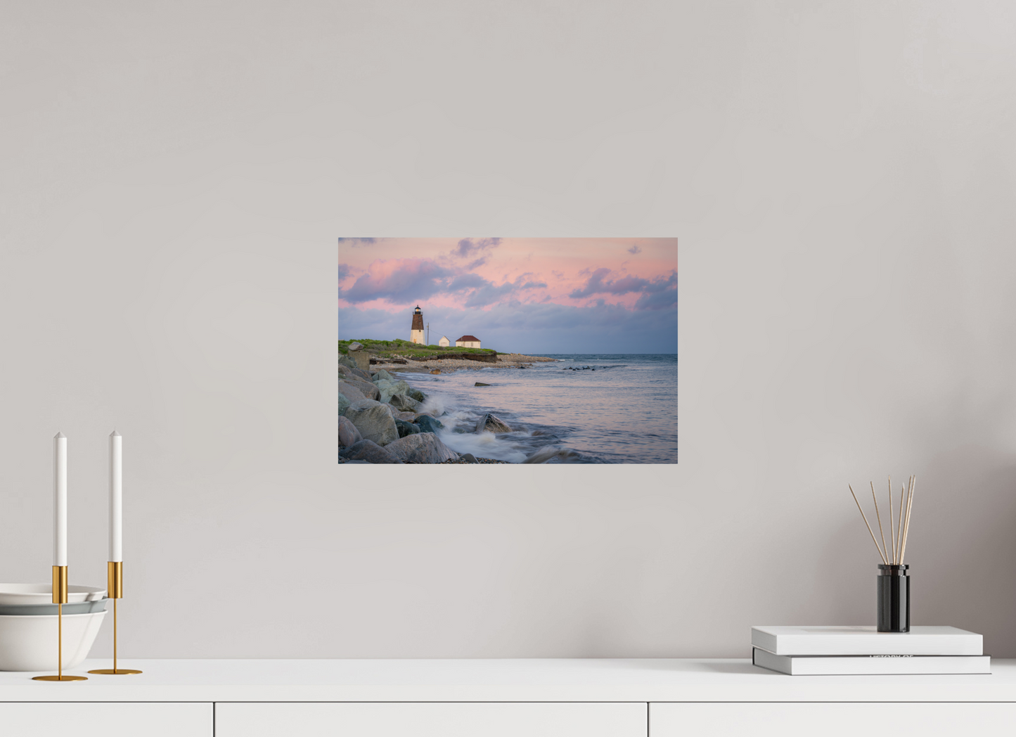 15 x 10″, Premium Photo Print on Fujiflex High Gloss Paper Quiet Sunset at Camp Cronin