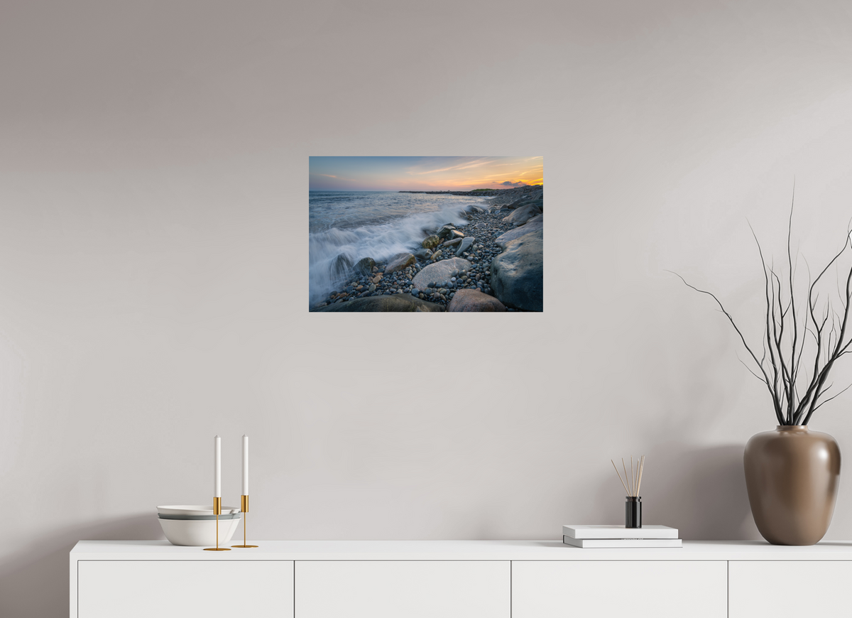 24 x 16″, Basic Photo Print on Fuji Crystal DP II Paper Waves Crashing at Camp Cronin