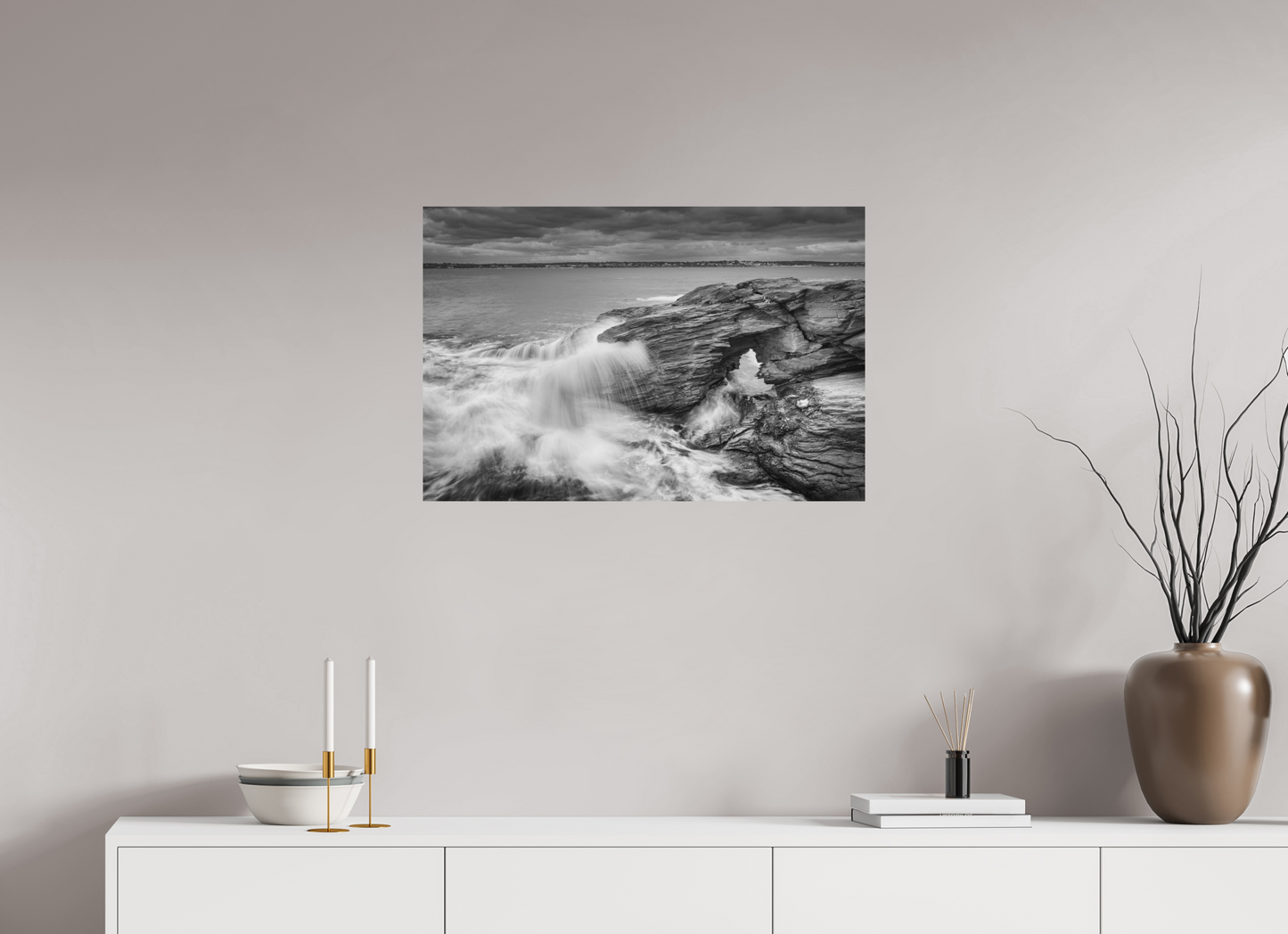 30 x 20″, Matte Photo Print on Fuji Crystal DP II Waves Over Arches