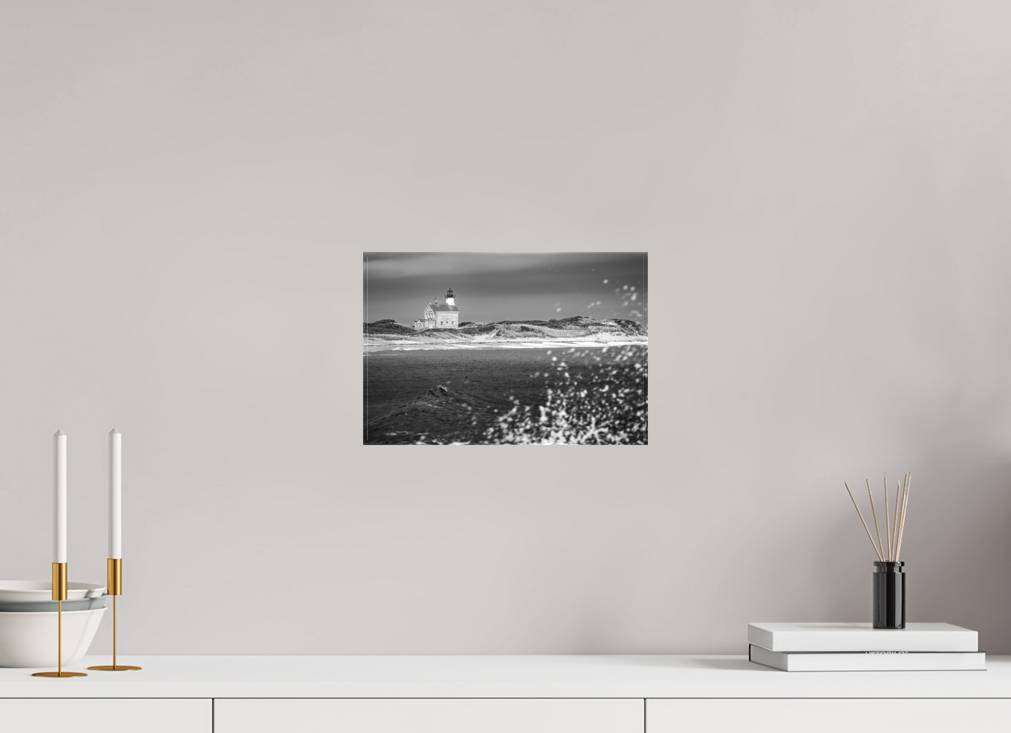 12 x 8″, Matte Canvas Print North Lighthouse