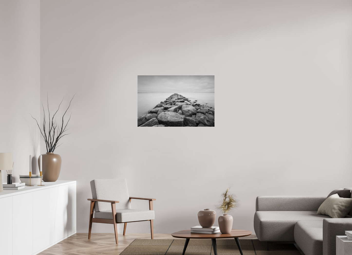 36 x 24″, Photo Print on Fuji Crystal DP II Sand Hill Cove Rocks
