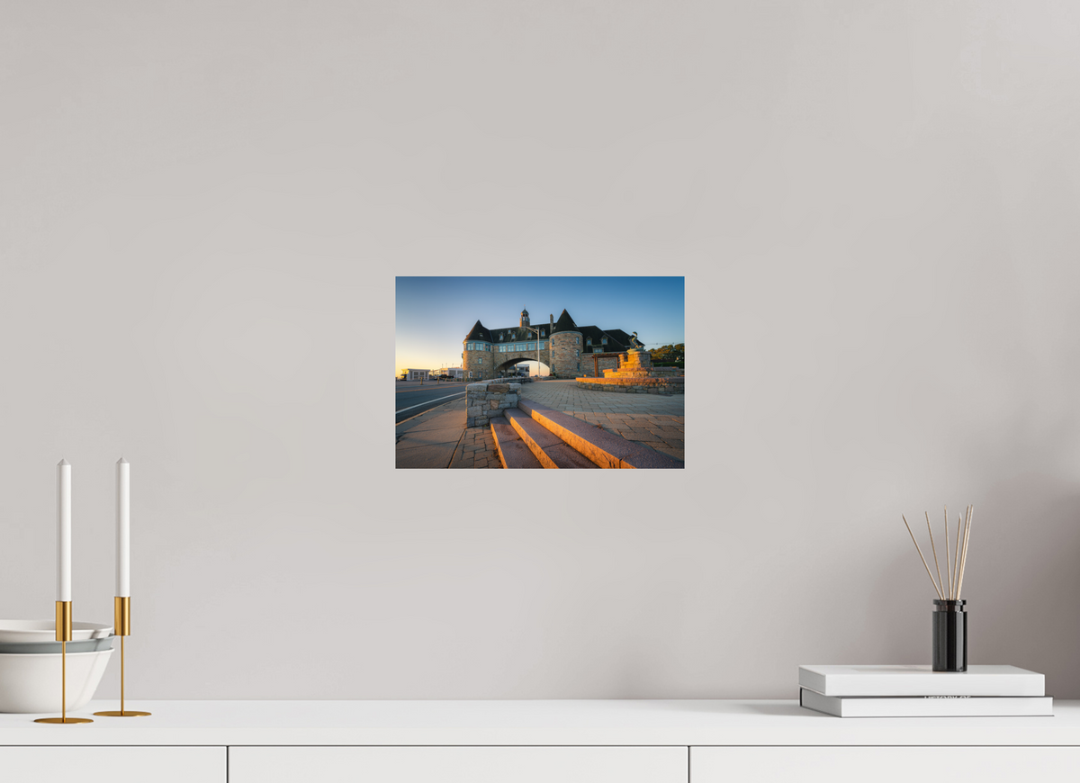 12 x 8″, Basic Photo Print on Fuji Crystal DP II Paper Golden Sunrise at The Towers